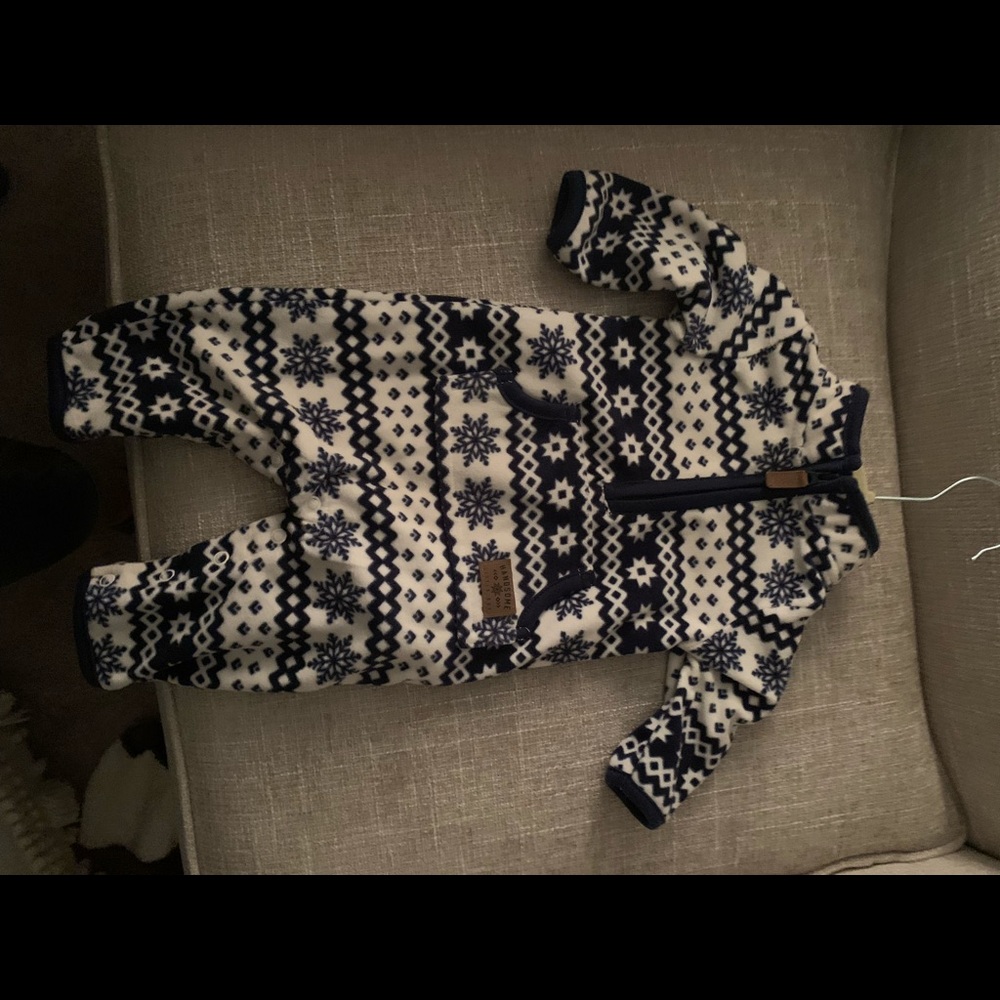 Carters snowflake jumpsuit